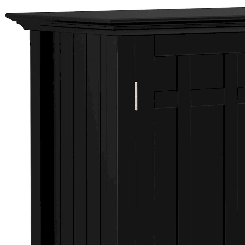 54 inch brede overgangsstijl dressoir en wijnrek - 17 D x 54 B x 36 H