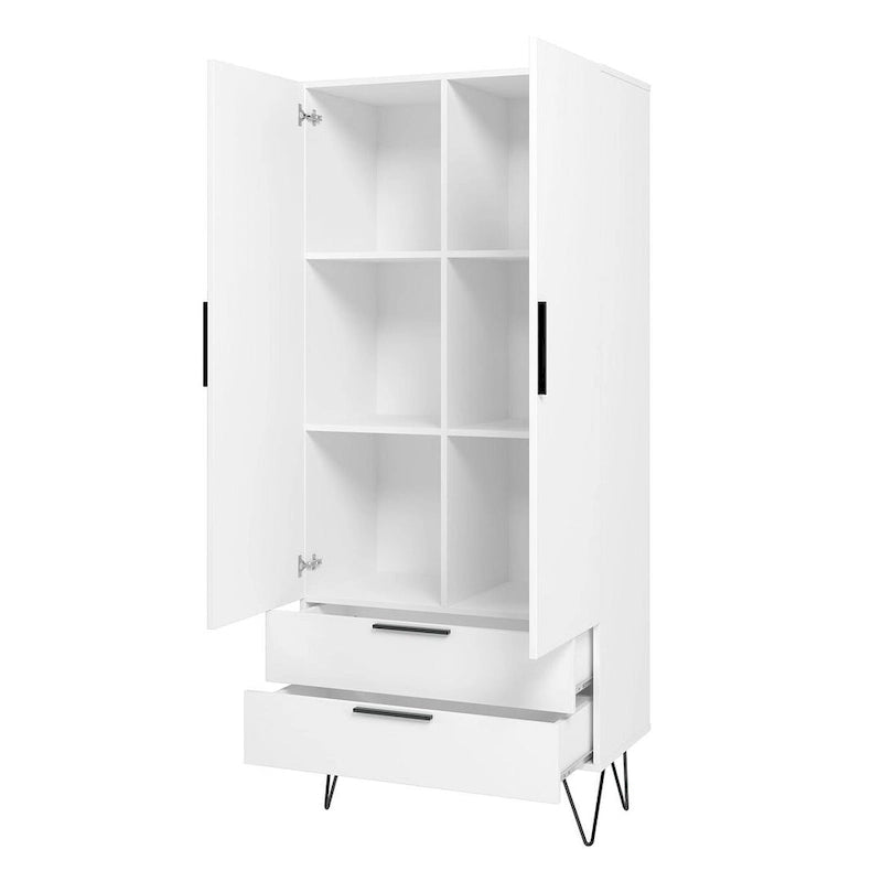 Armario alto de 67.32" con 6 estantes