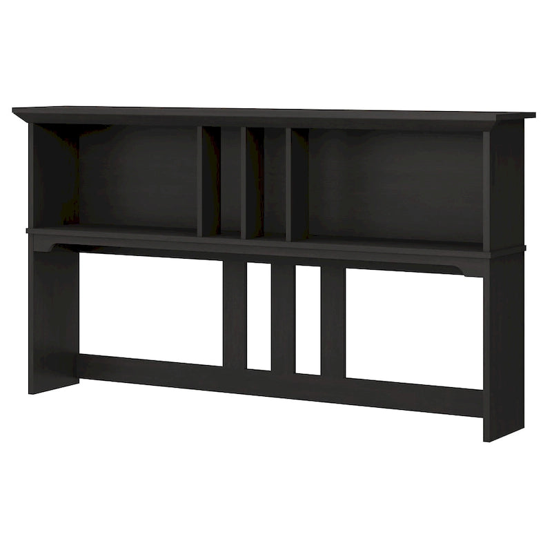 Credenza de 60W para escritorio en forma de L en negro vintage