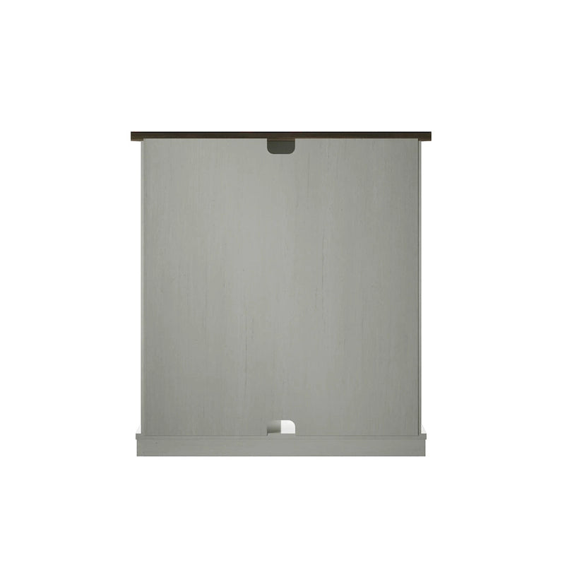 Mobiletto decorativo con anta scorrevole stile rustico