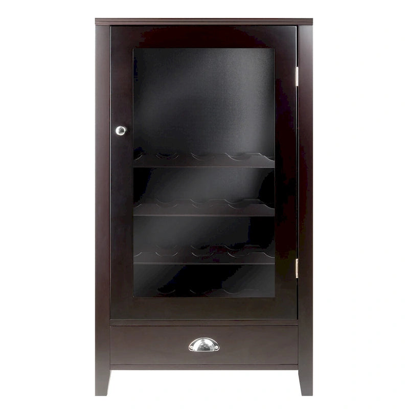 Wine Cabinet, Espresso