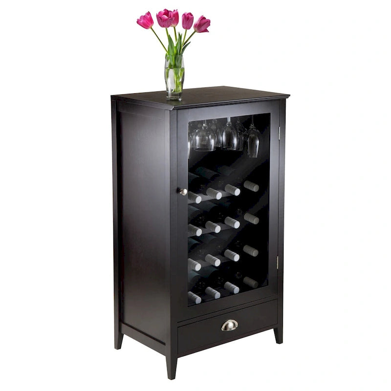 Wine Cabinet, Espresso