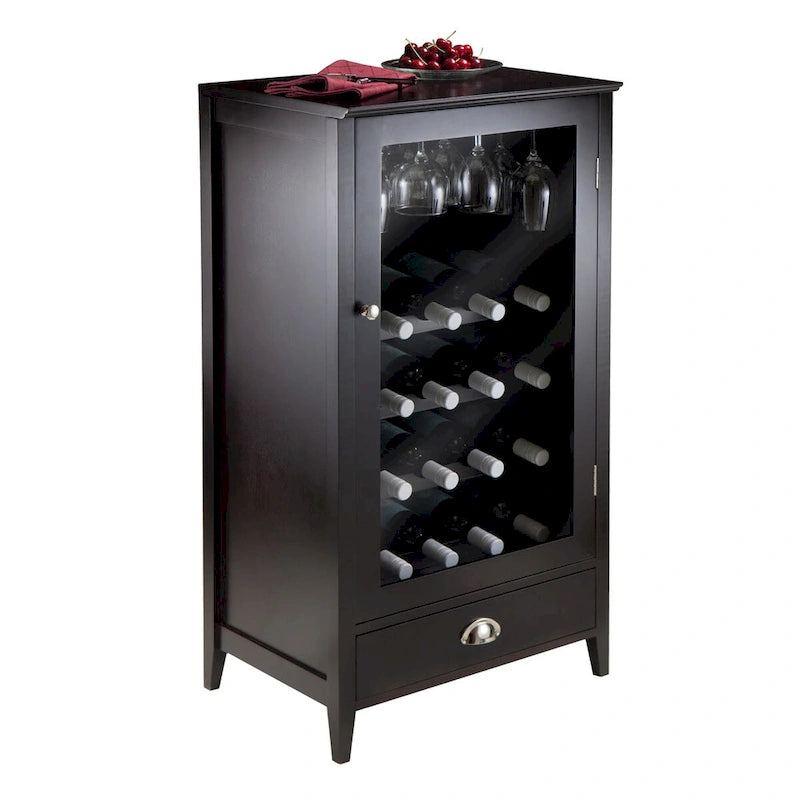 Wine Cabinet, Espresso