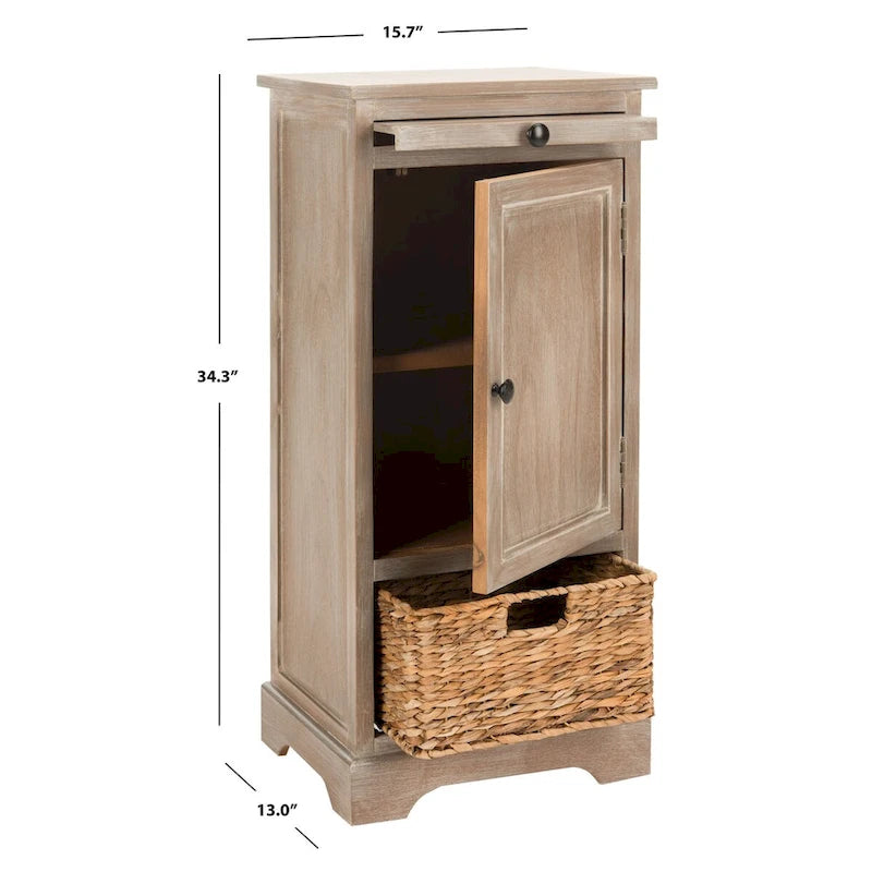 Rotes hohes Aufbewahrungsmodul - 15.7" B x 13" T x 34.3" H