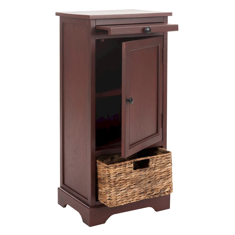 Rotes hohes Aufbewahrungsmodul - 15.7" B x 13" T x 34.3" H