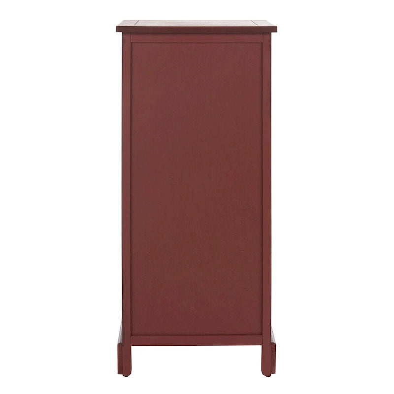 Rotes hohes Aufbewahrungsmodul - 15.7" B x 13" T x 34.3" H