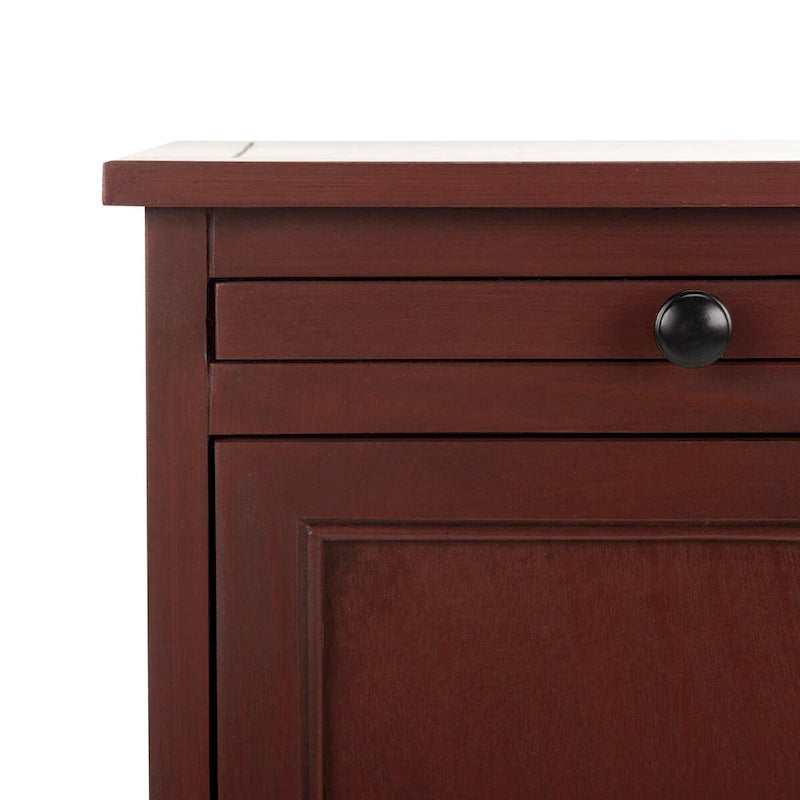 Rotes hohes Aufbewahrungsmodul - 15.7" B x 13" T x 34.3" H