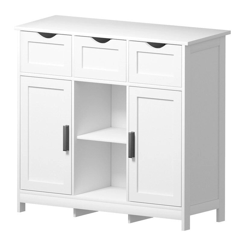 35.4" breite Anrichte mit 3 Schubladen