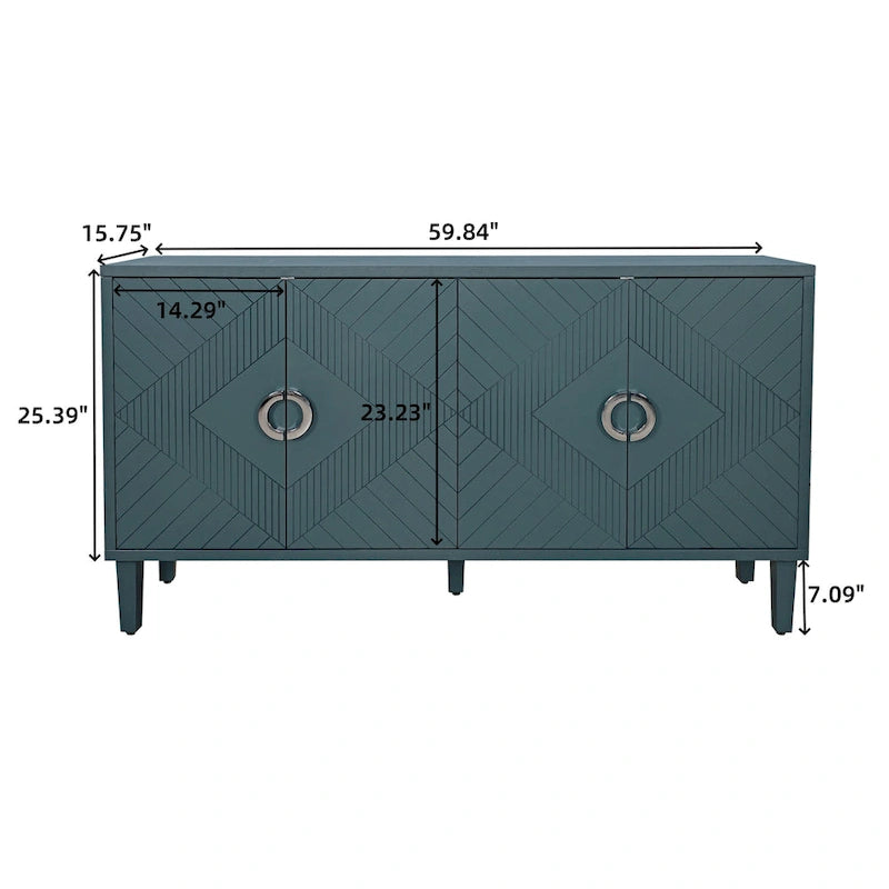 4-Door Storage Cabinet