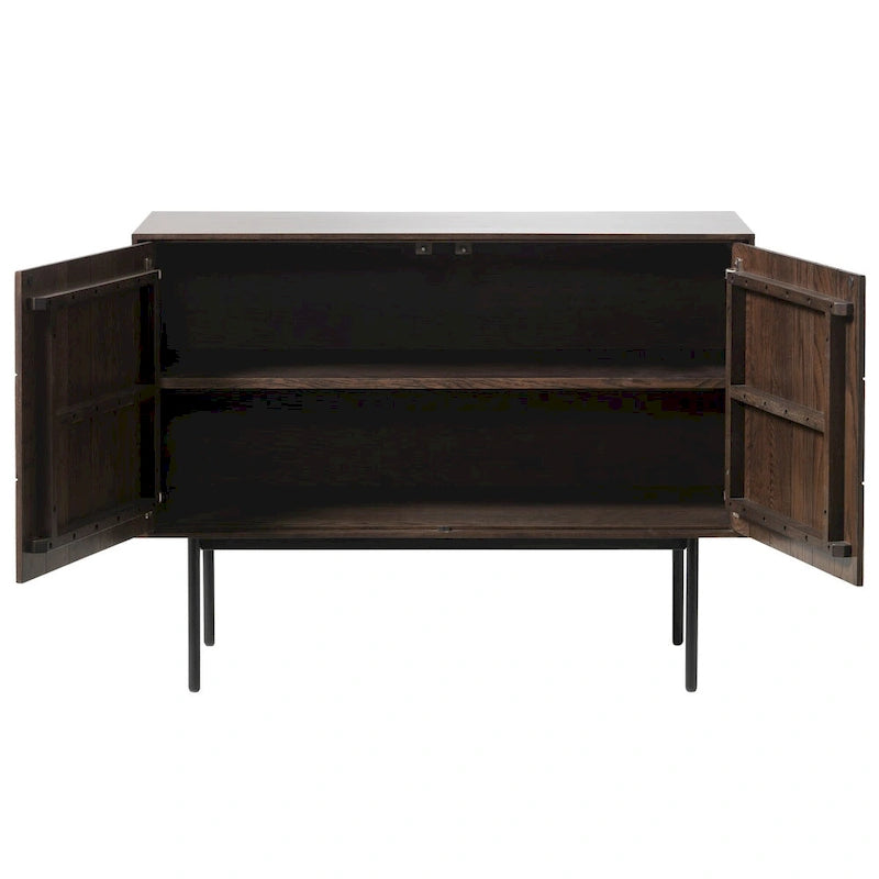 Aparador moderno, roble espresso