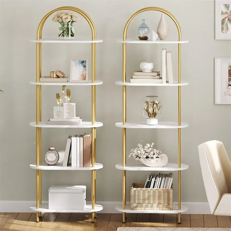 5-Tier Open Bookshelf