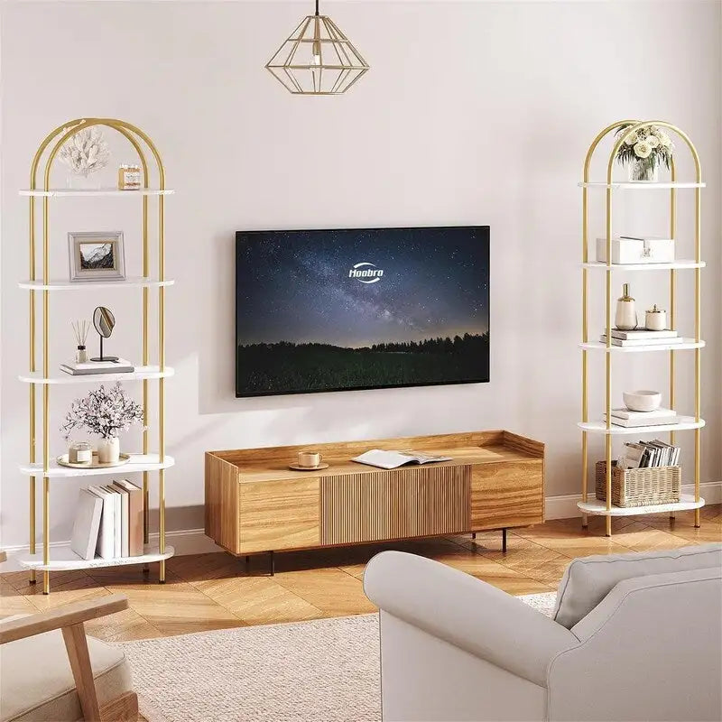 5-Tier Open Bookshelf