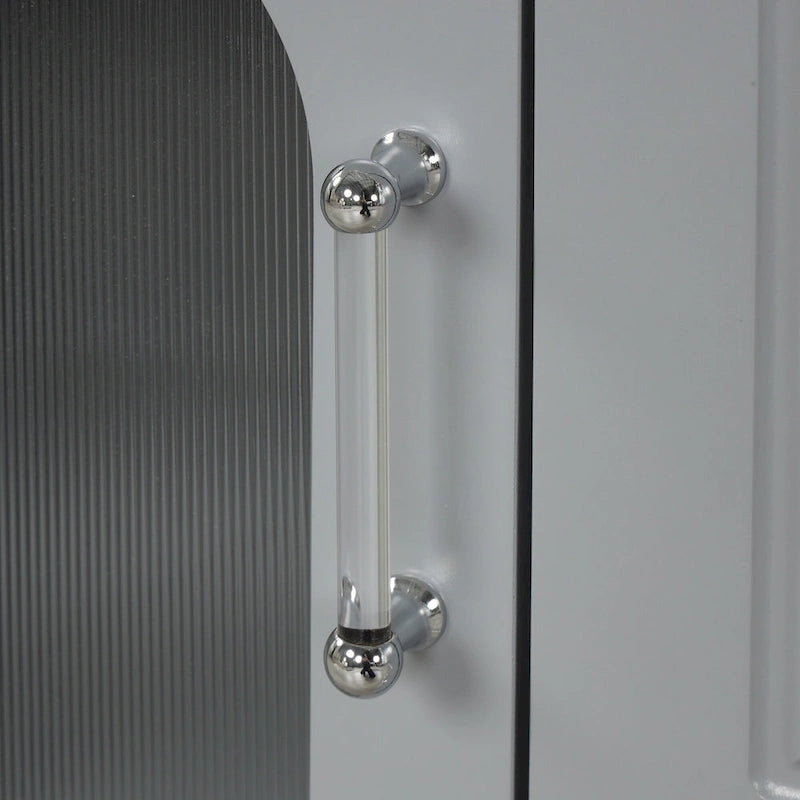 Gabinete de tocador para baño con dos cajones y puerta