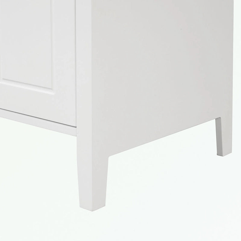 Gabinete de tocador para baño con dos cajones y puerta