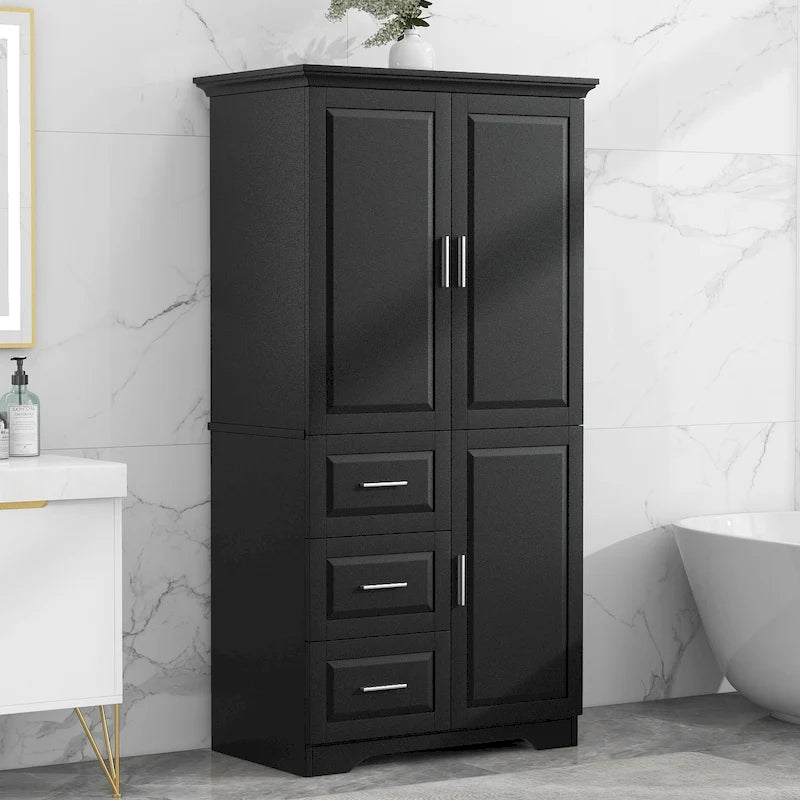 Armario de baño con puertas