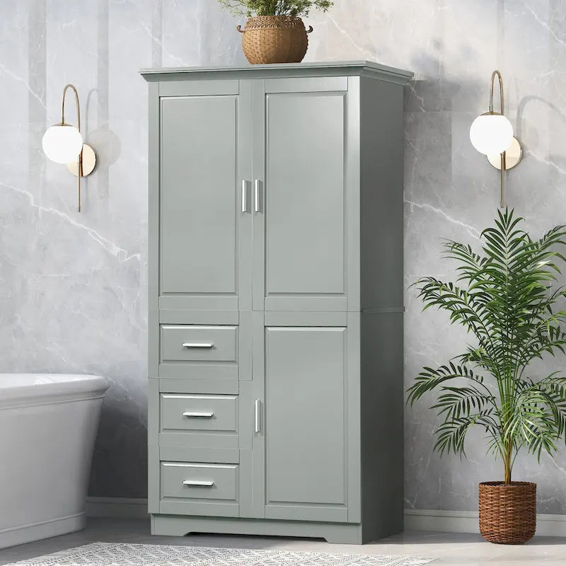 Armario de baño con puertas