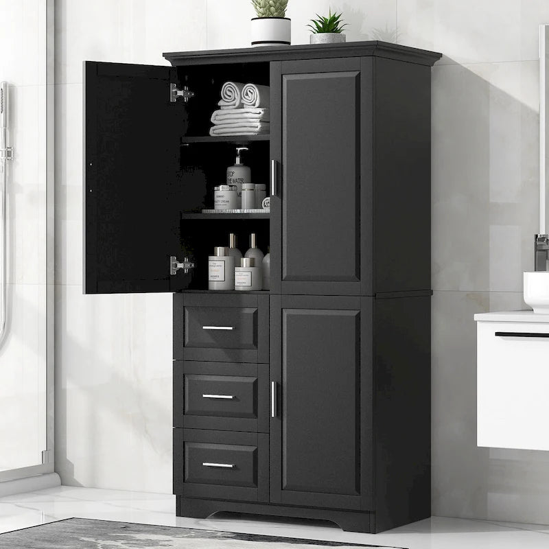 Armario de baño con puertas