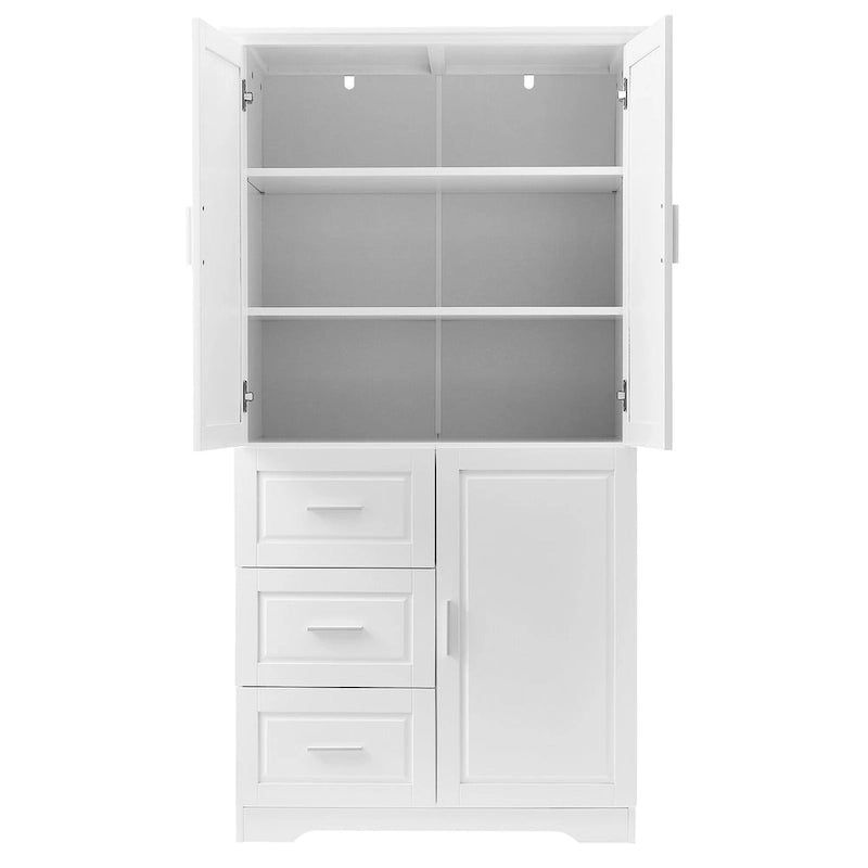 Armario de baño con puertas