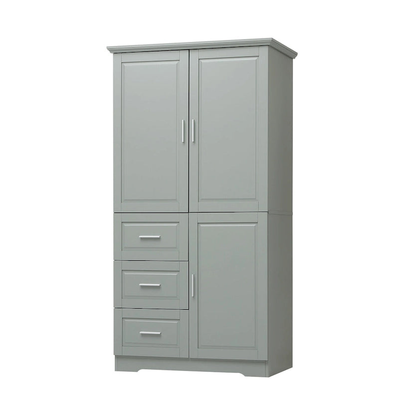 Armario de baño con puertas