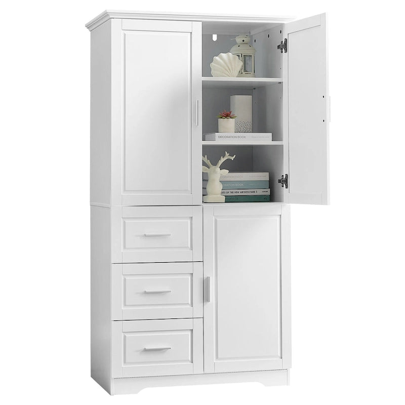 Armario de baño con puertas