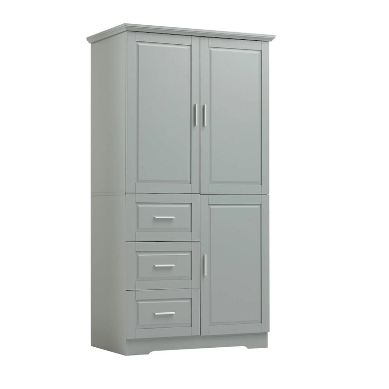 Armario de baño con puertas